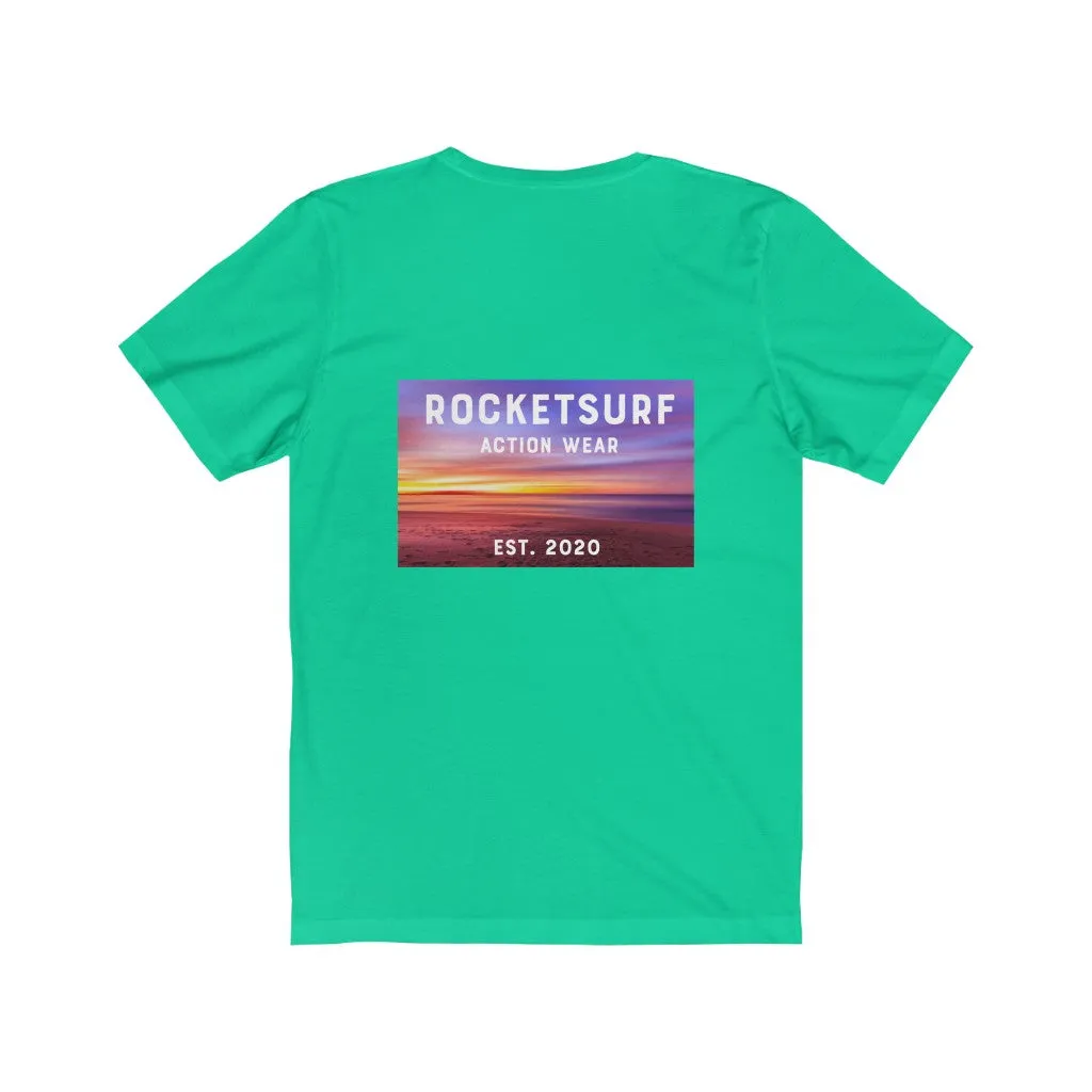 Two Sided RocketSurf RS Unisex Short Sleeve Tee
