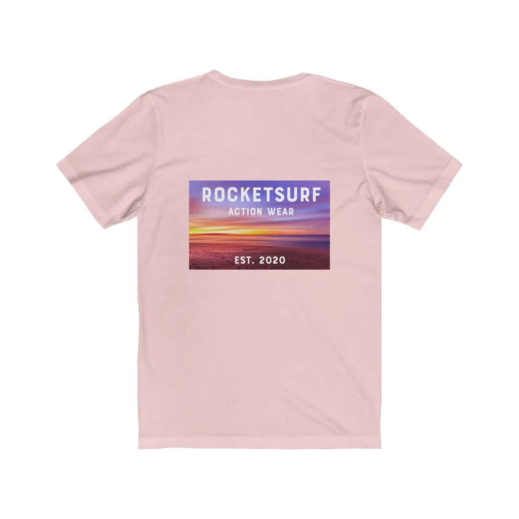 Two Sided RocketSurf RS Unisex Short Sleeve Tee