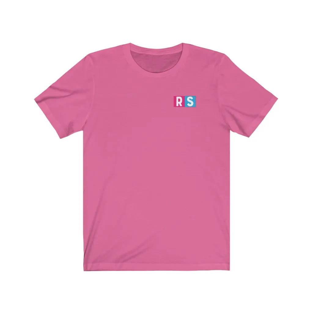 Two Sided RocketSurf RS Unisex Short Sleeve Tee