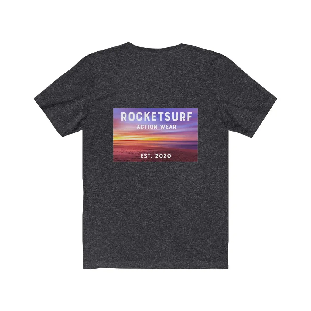 Two Sided RocketSurf RS Unisex Short Sleeve Tee