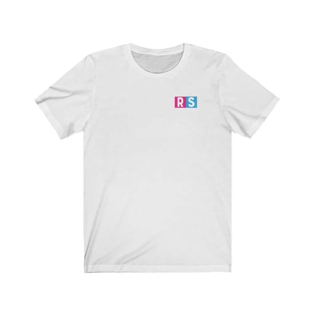 Two Sided RocketSurf RS Unisex Short Sleeve Tee