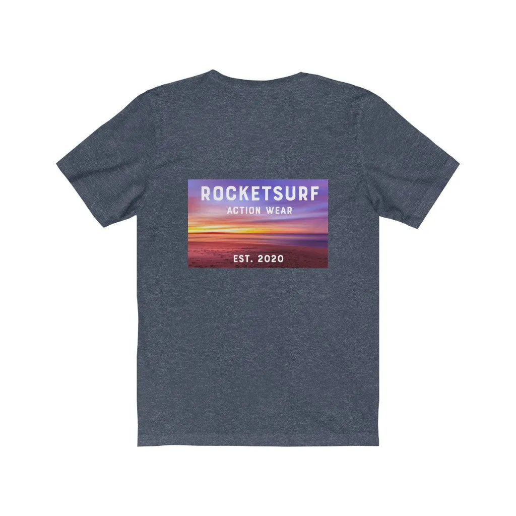Two Sided RocketSurf RS Unisex Short Sleeve Tee