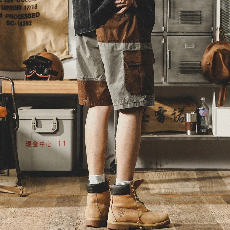Two-Tone Cargo Shorts