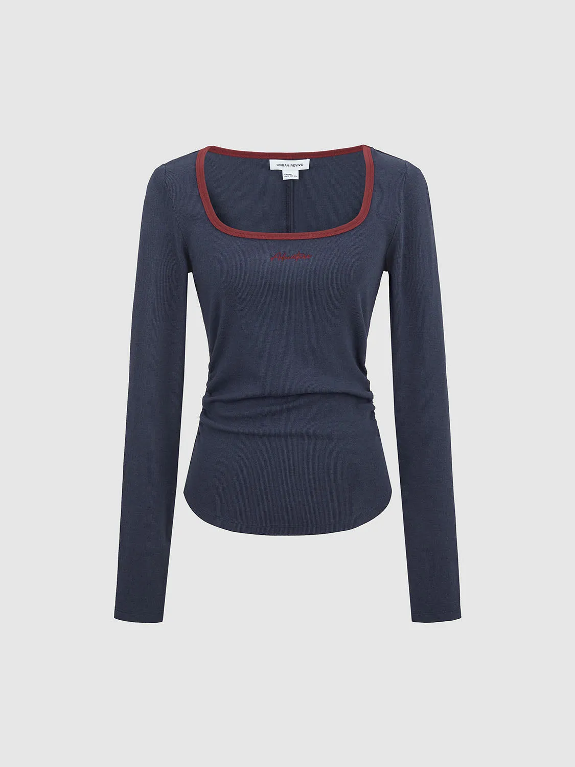 U-Neck Skinny T-Shirts