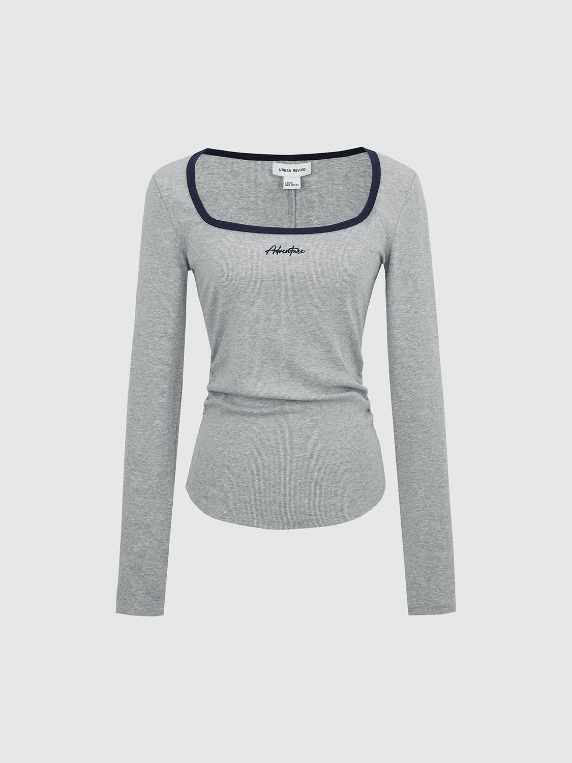 U-Neck Skinny T-Shirts