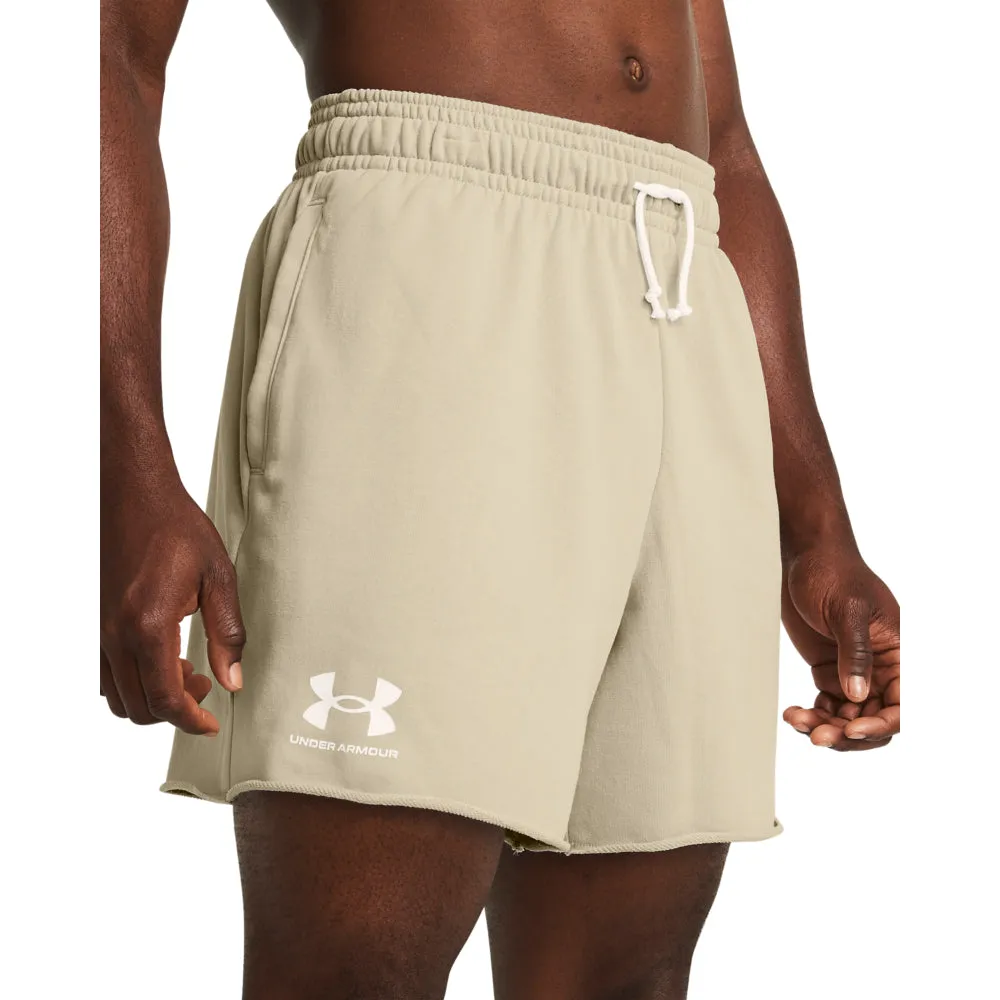 UA RIVAL TERRY 6IN SHORT
