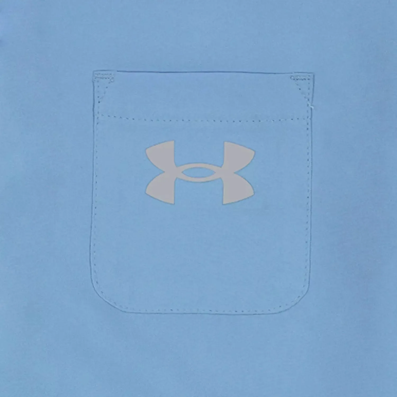 Under Armour Boy UA Woven Shirt & Shorts Set - Carolina Blue
