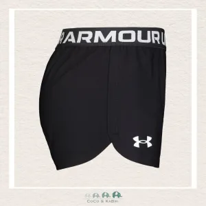 Under Armour Little Girls Play Up Shorts - Black