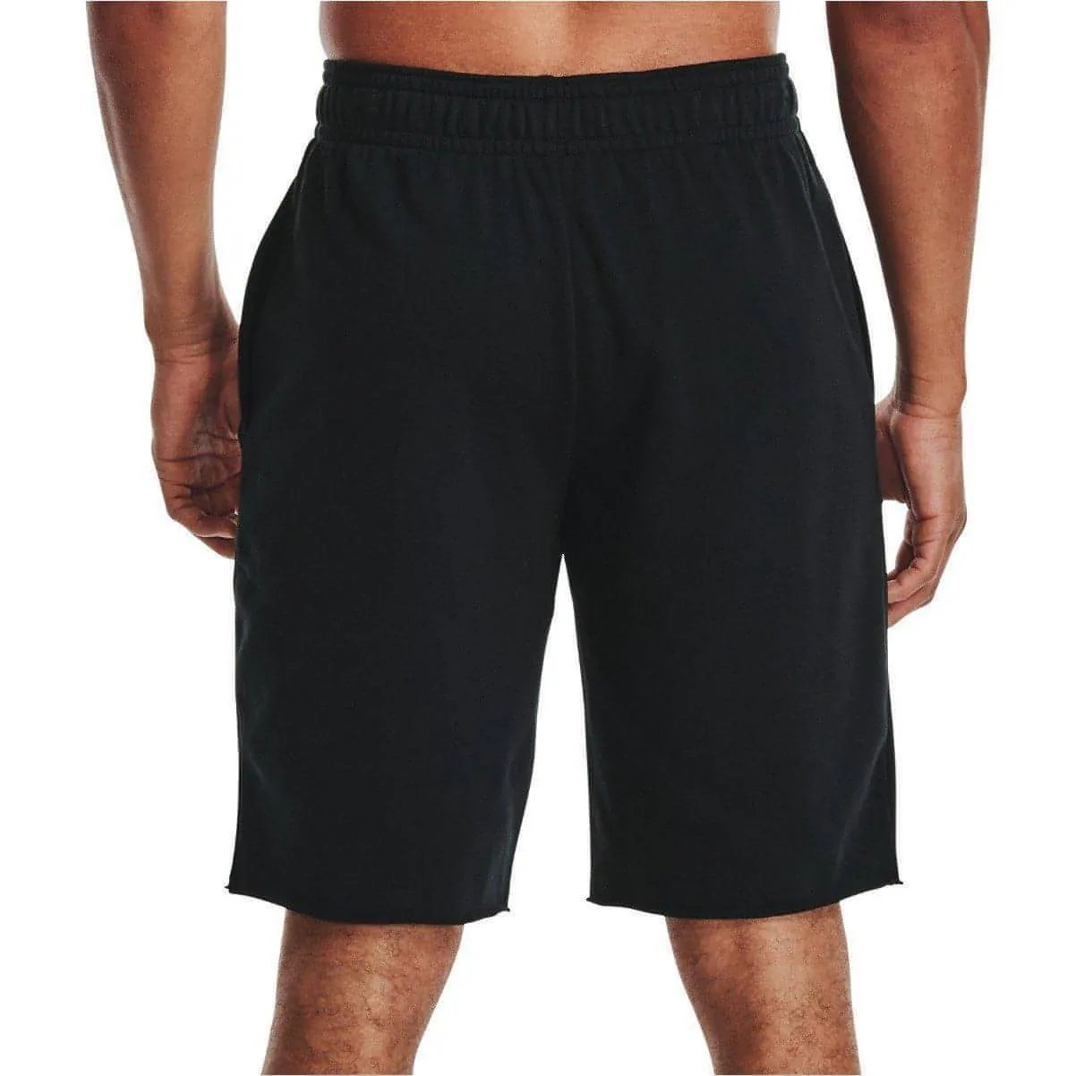 Under Armour Rival Terry Mens Training Shorts - Black