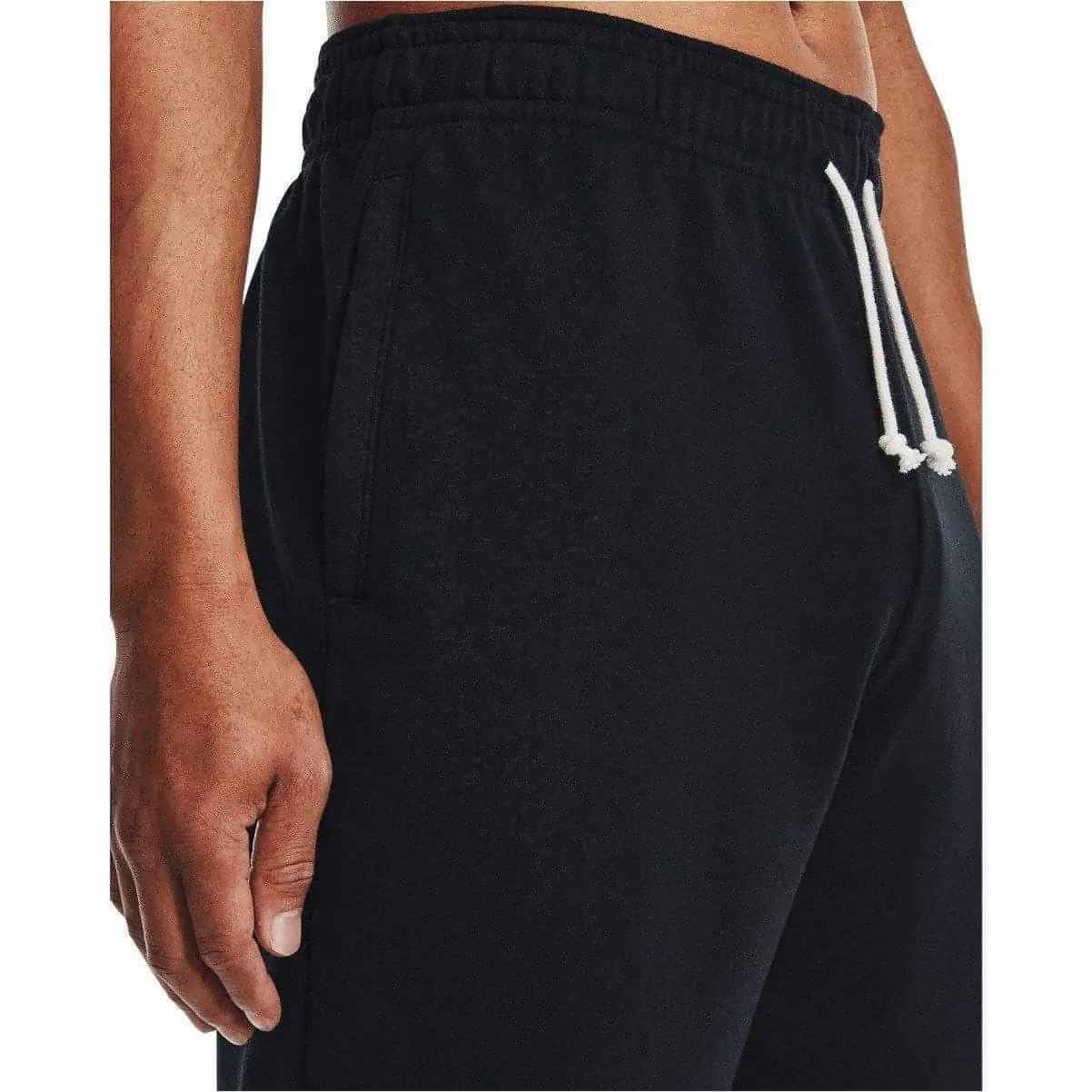 Under Armour Rival Terry Mens Training Shorts - Black