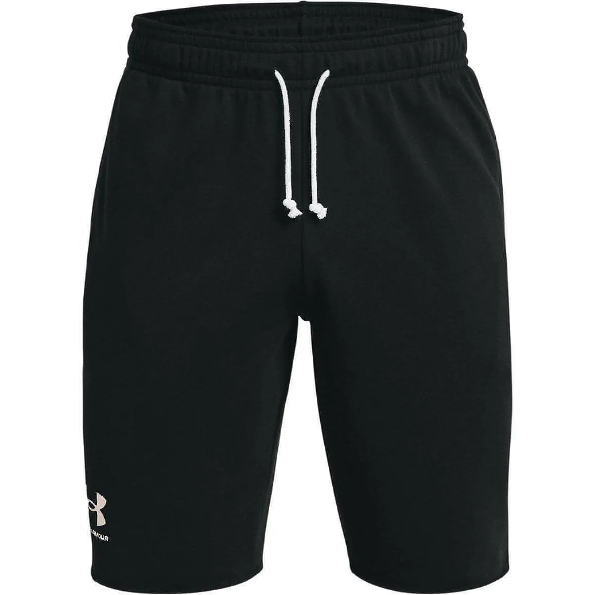 Under Armour Rival Terry Mens Training Shorts - Black