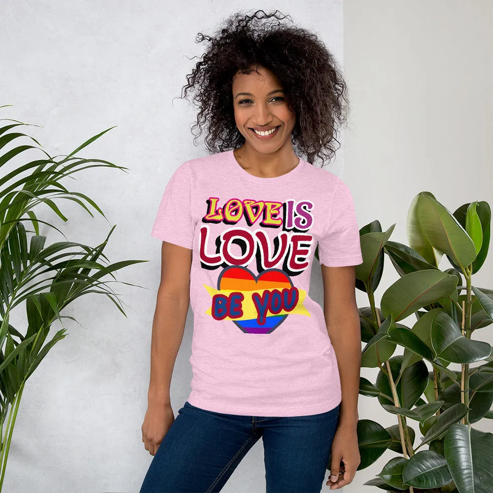 Unisex T-Shirts, Love is Love T shirt, everyday T shirt, Gift, 100% Cotton
