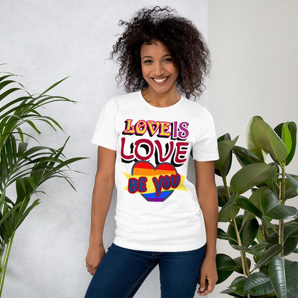 Unisex T-Shirts, Love is Love T shirt, everyday T shirt, Gift, 100% Cotton
