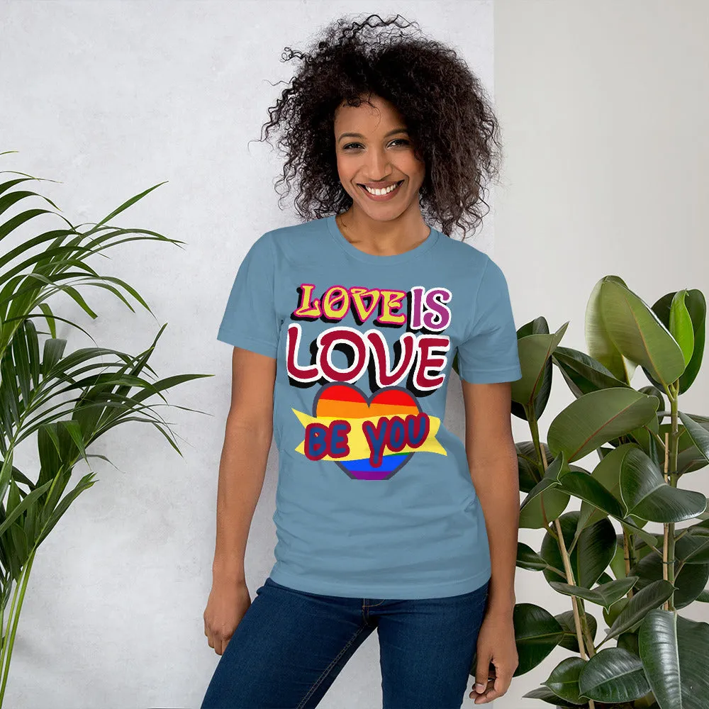 Unisex T-Shirts, Love is Love T shirt, everyday T shirt, Gift, 100% Cotton