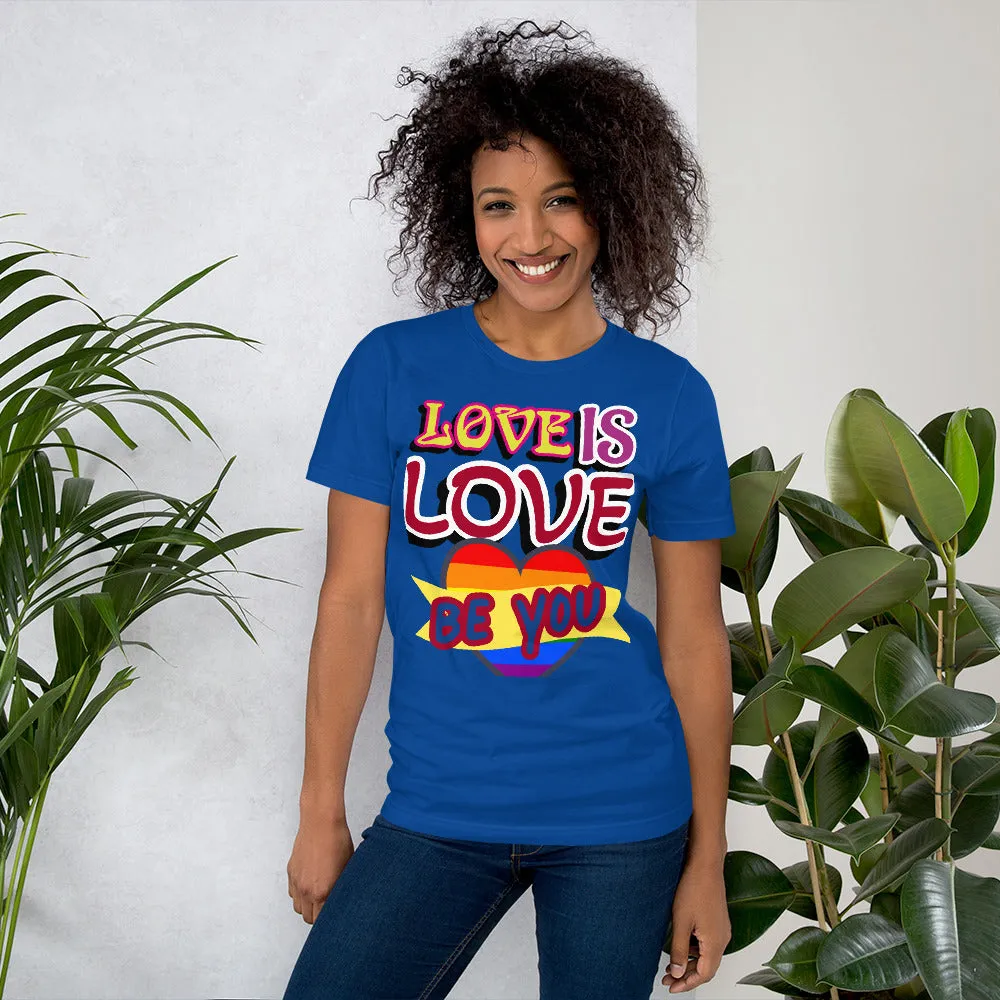 Unisex T-Shirts, Love is Love T shirt, everyday T shirt, Gift, 100% Cotton