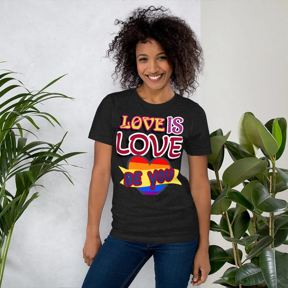 Unisex T-Shirts, Love is Love T shirt, everyday T shirt, Gift, 100% Cotton