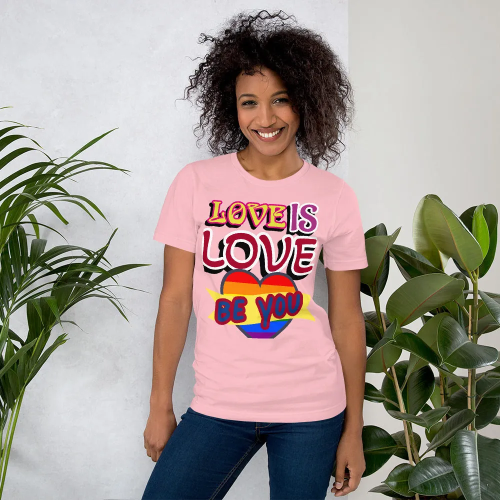 Unisex T-Shirts, Love is Love T shirt, everyday T shirt, Gift, 100% Cotton