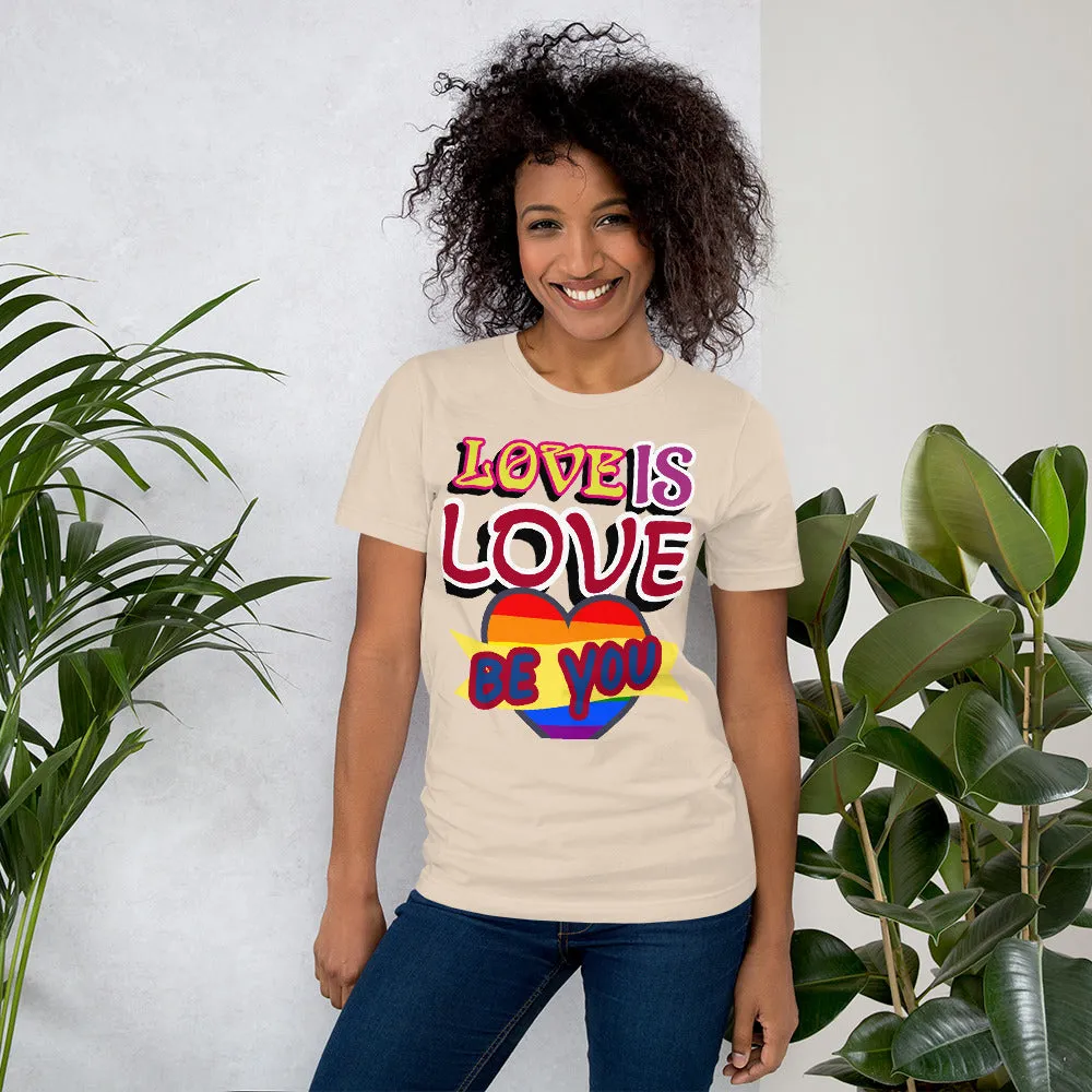 Unisex T-Shirts, Love is Love T shirt, everyday T shirt, Gift, 100% Cotton