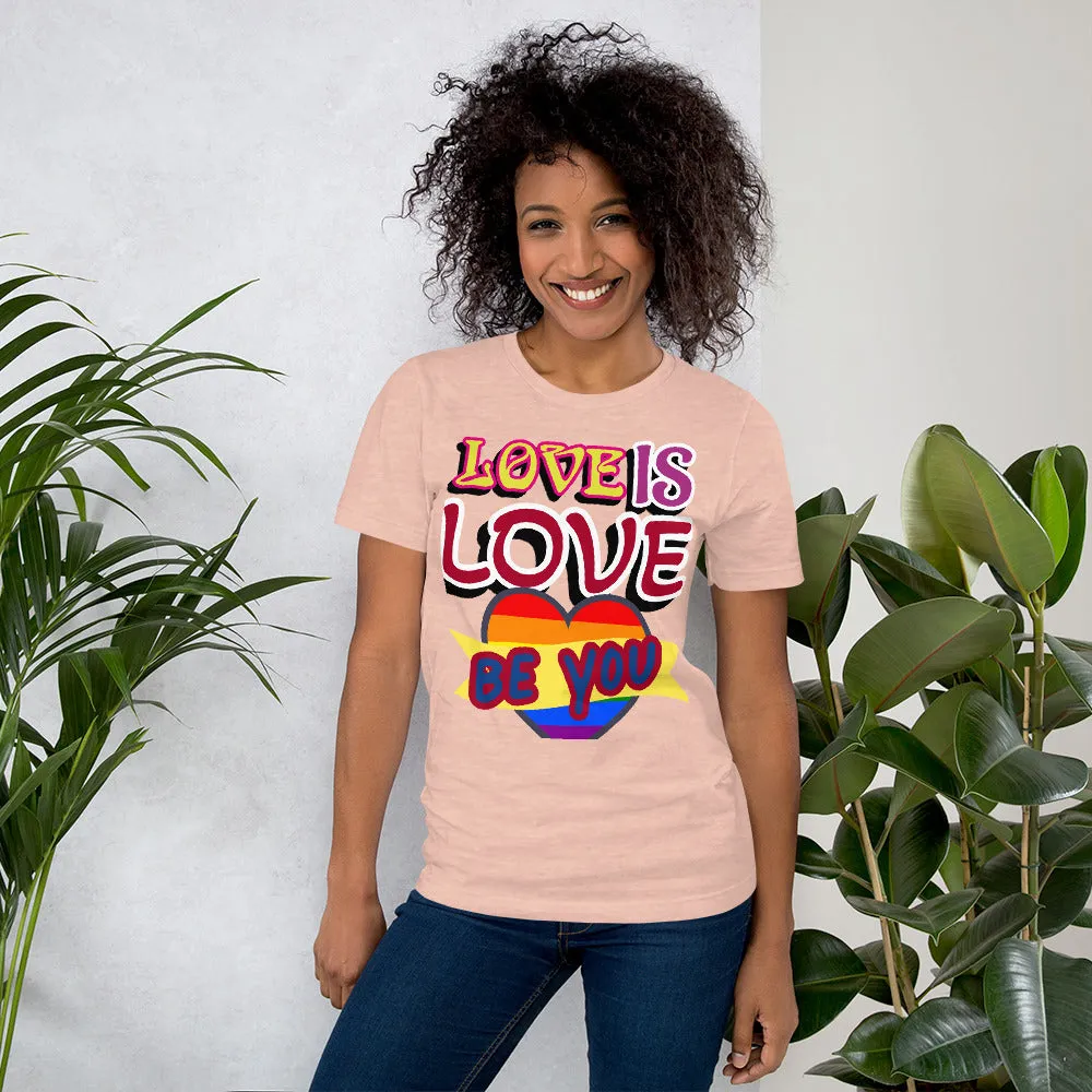 Unisex T-Shirts, Love is Love T shirt, everyday T shirt, Gift, 100% Cotton