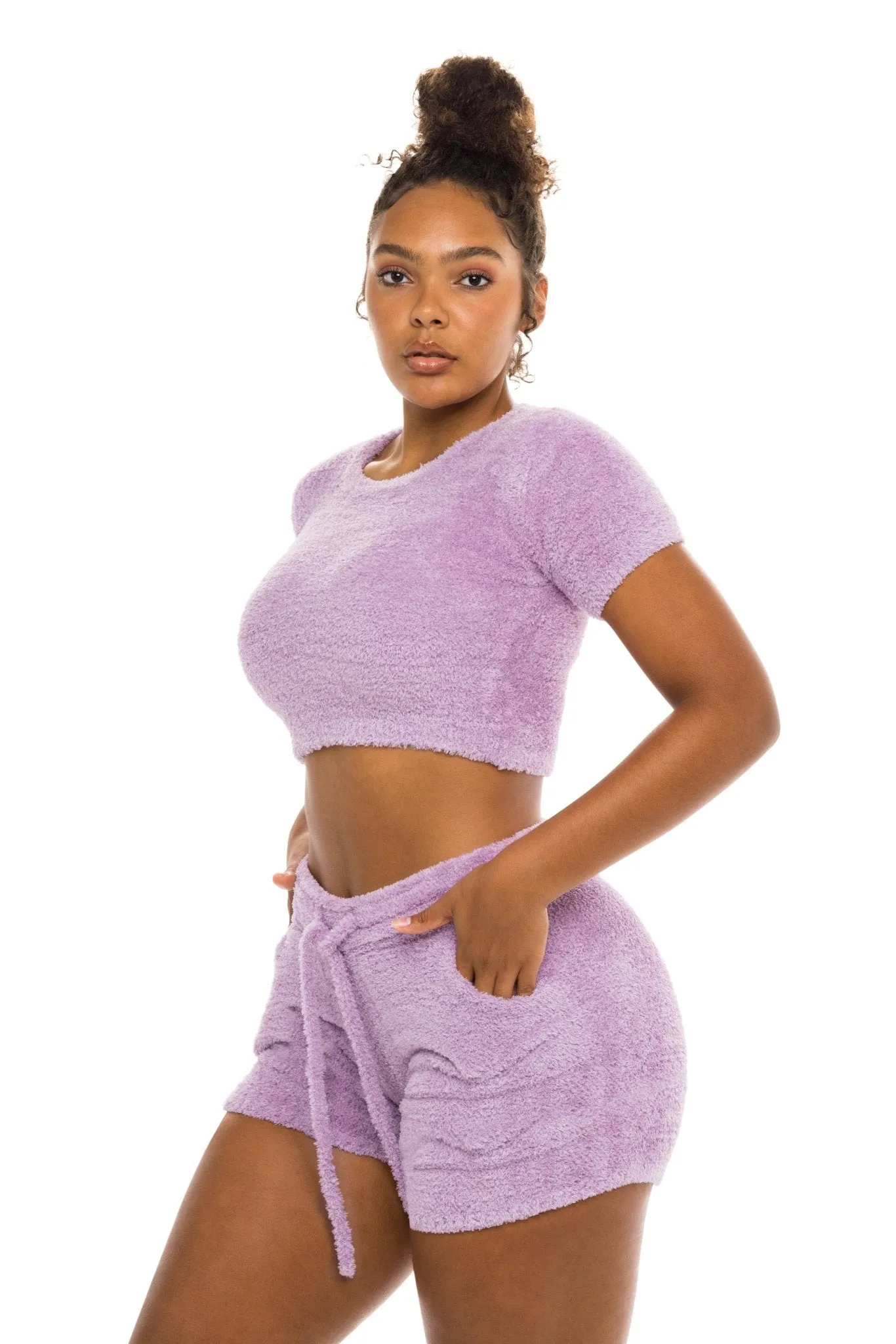 Unwind Short Lavender