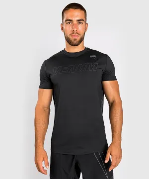 Venum Classic Evo Dry-Tech T-Shirt -  Schwarz/Schwarz Reflektierend
