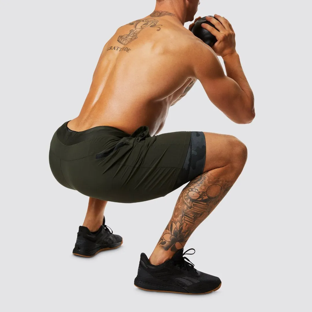 Versatile Short w/ Compression (Tactical Green)