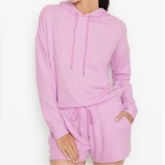 Victoria's Secret Pink Plush Pajama Set