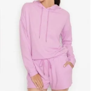 Victoria's Secret Pink Plush Pajama Set