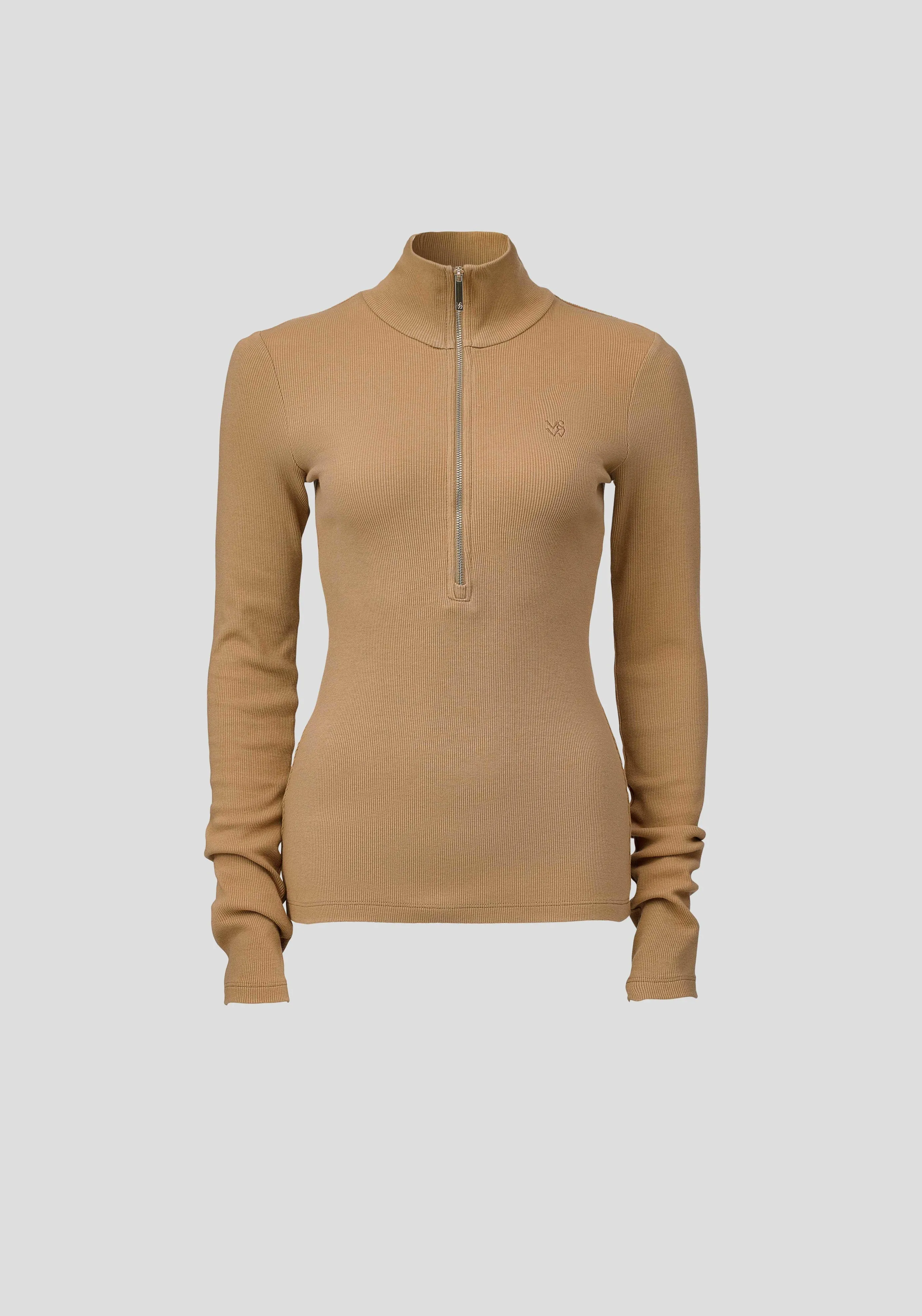Viktoria & Woods V&W Rib Turtleneck - Camel