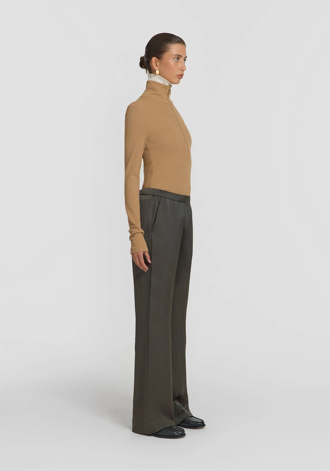Viktoria & Woods V&W Rib Turtleneck - Camel
