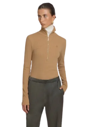 Viktoria & Woods V&W Rib Turtleneck - Camel