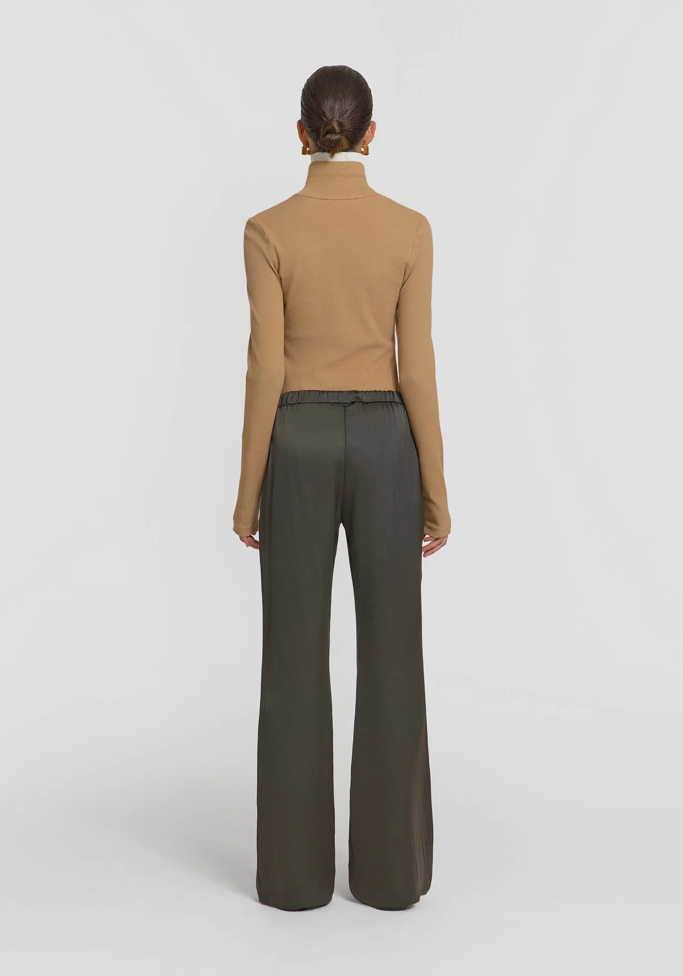 Viktoria & Woods V&W Rib Turtleneck - Camel