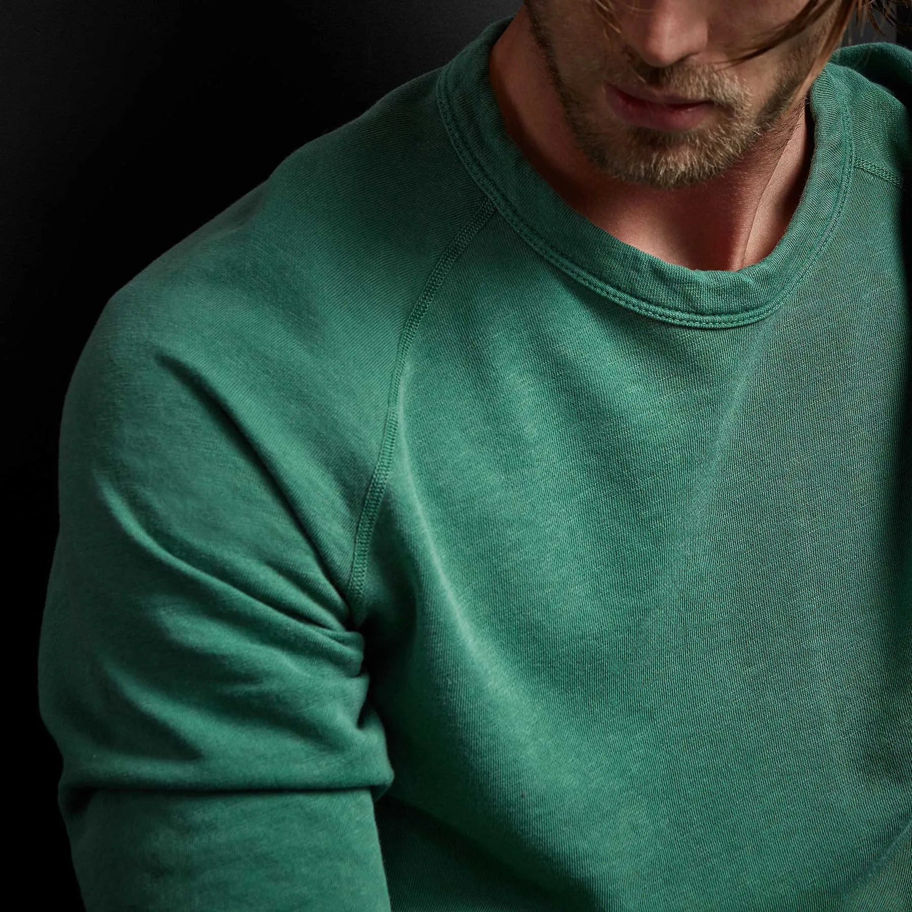 Vintage French Terry Sweatshirt - Fuji Pigment