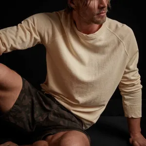 Vintage French Terry Sweatshirt - Gesso Pigment
