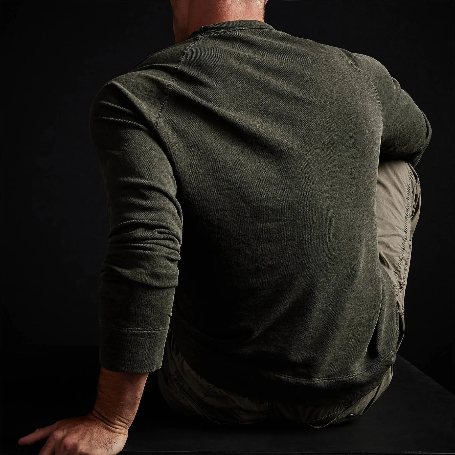 Vintage French Terry Sweatshirt - Tent Pigment