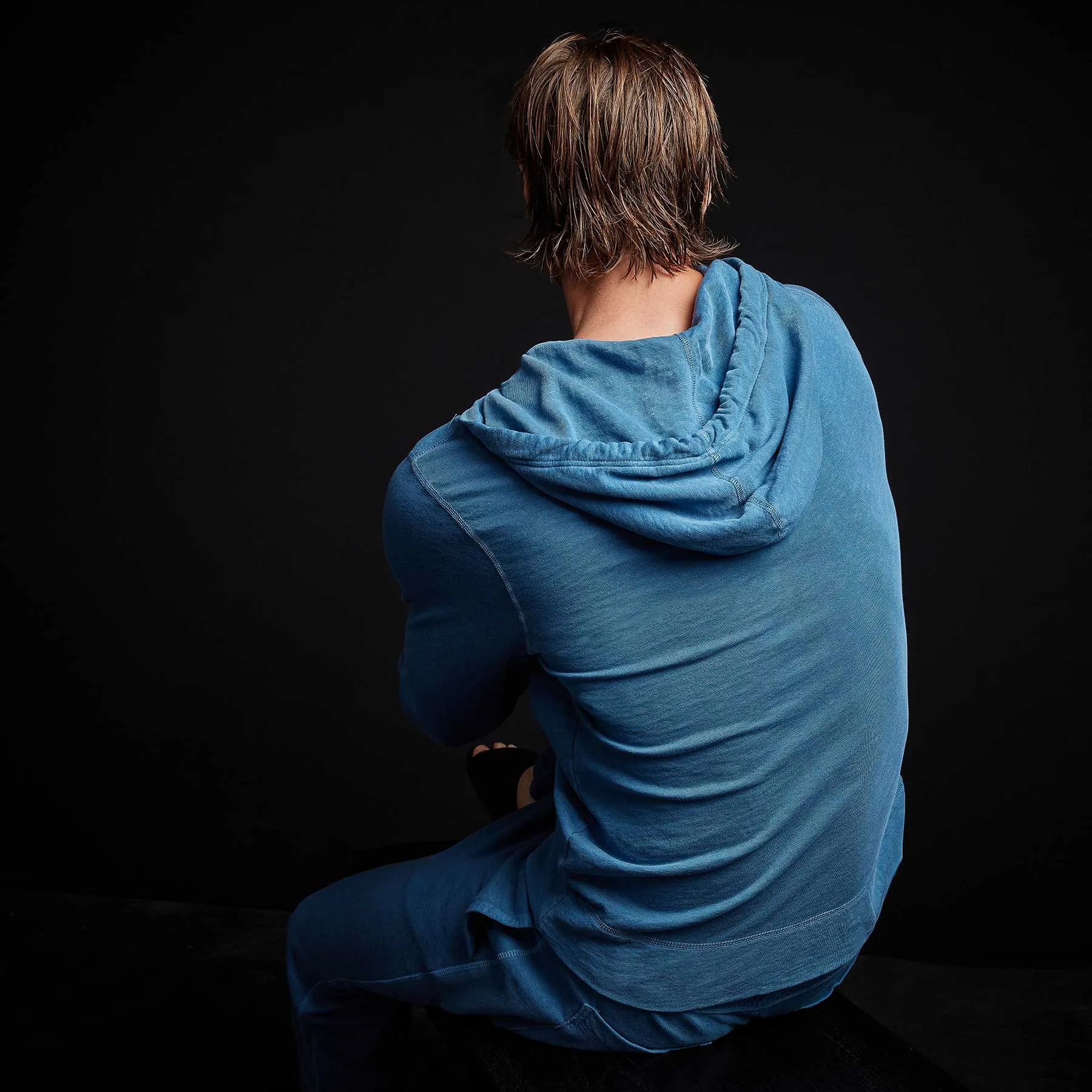 Vintage French Terry Zip Up Hoodie - Bolt Pigment