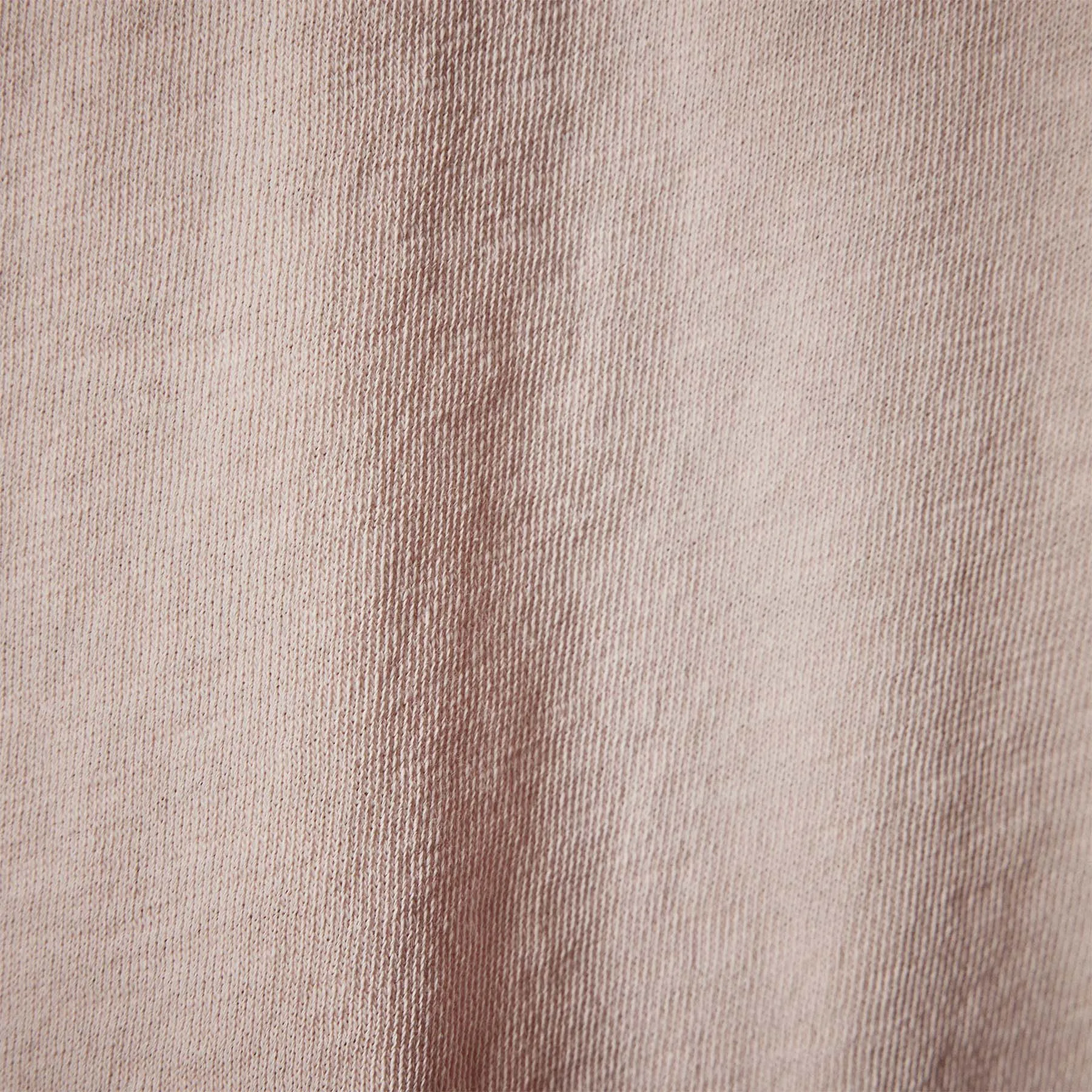 Vintage French Terry Zip Up Hoodie - Nougat Pigment