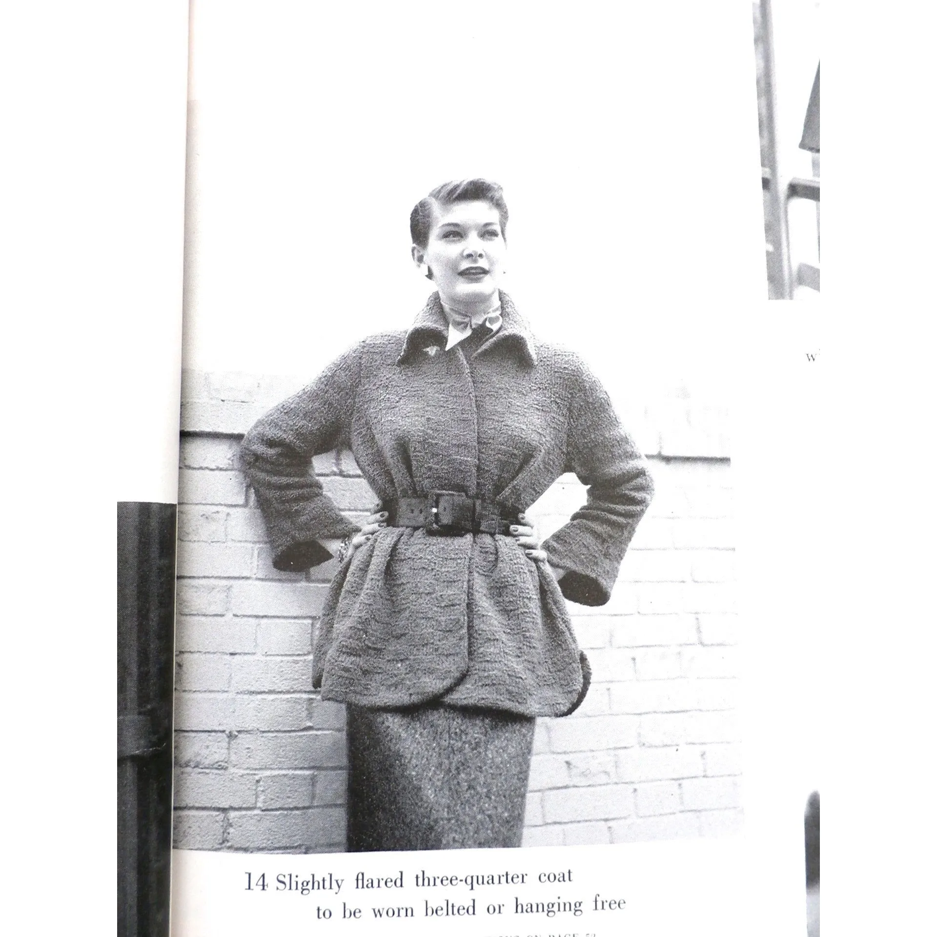 Vintage Magazine Vogue Knitting Book, Fall and Winter 1949 50   designs How To
