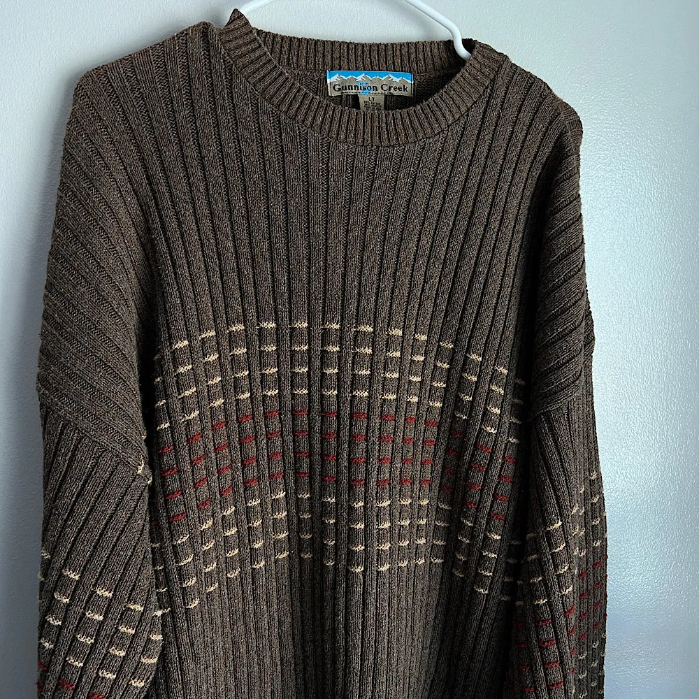 Vintage Minimal Stripe Sweater