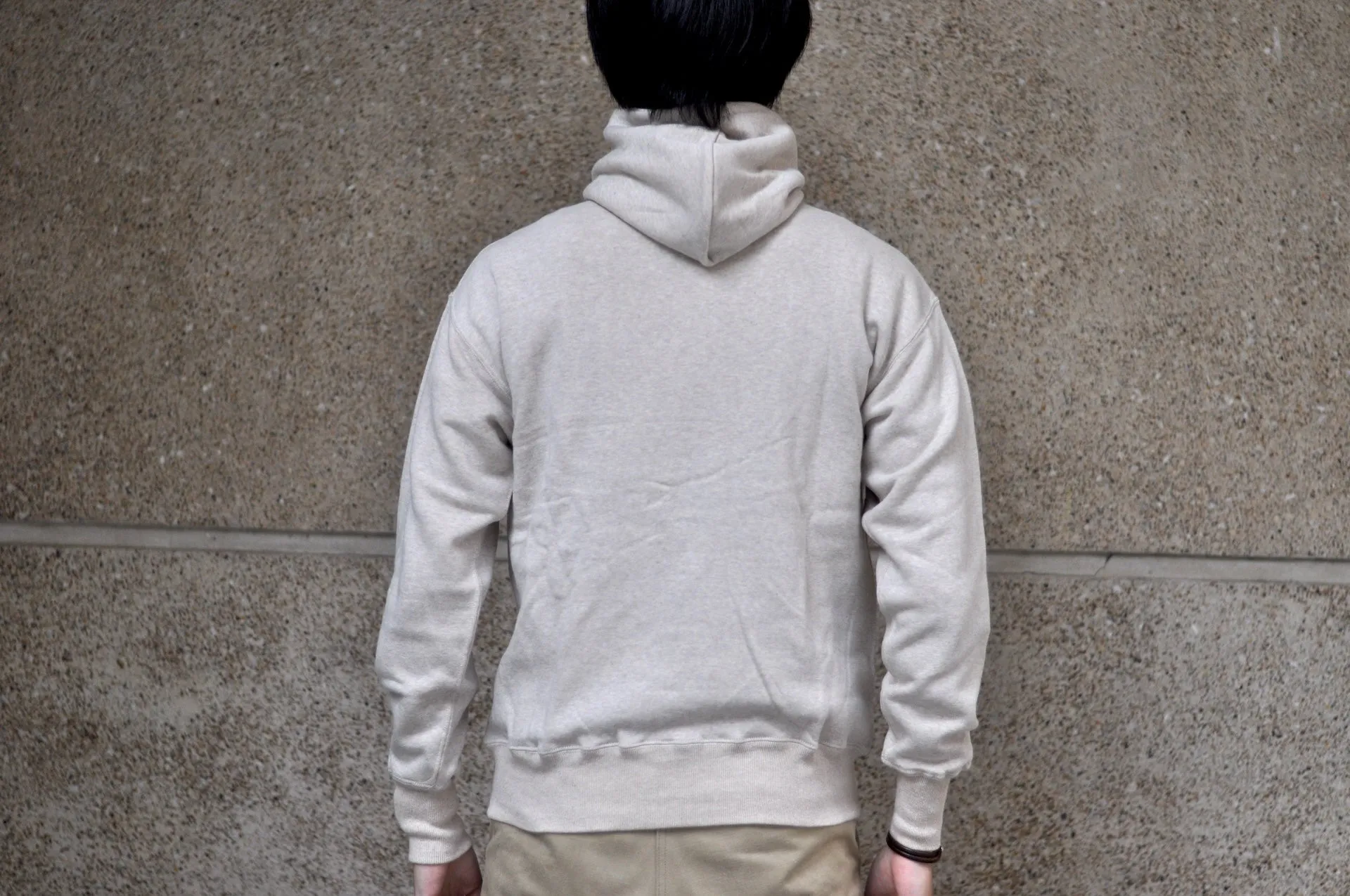 Warehouse Lot.469 10oz Loopwheeled "Chin-Snap" Pull Over (Oatmeal)
