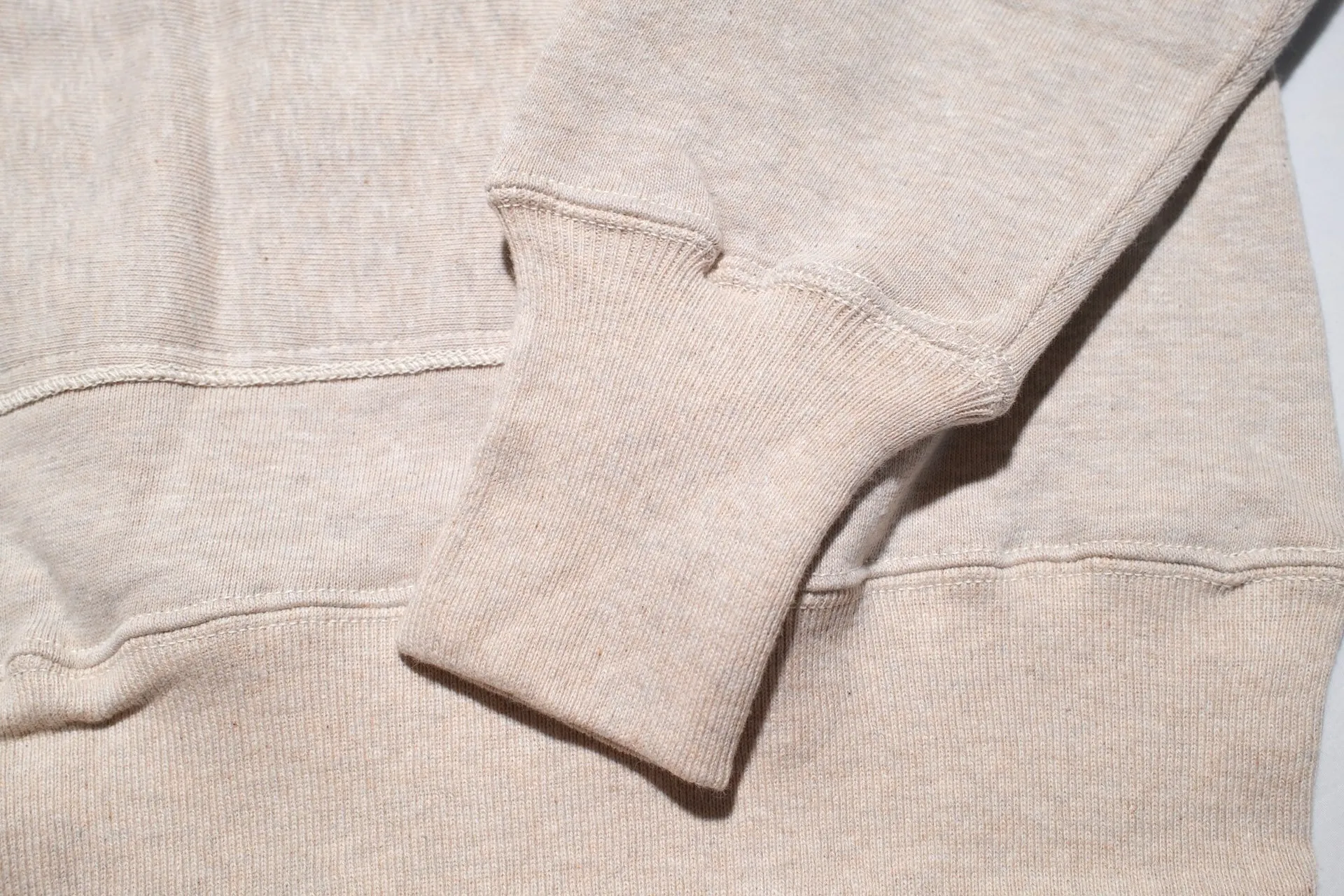 Warehouse Lot.469 10oz Loopwheeled "Chin-Snap" Pull Over (Oatmeal)