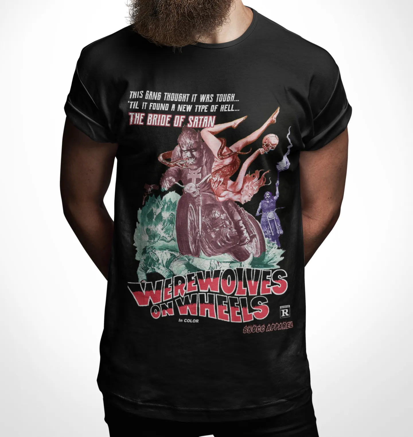 WEREWOLVES ON WHEELS 650CC t-shirt