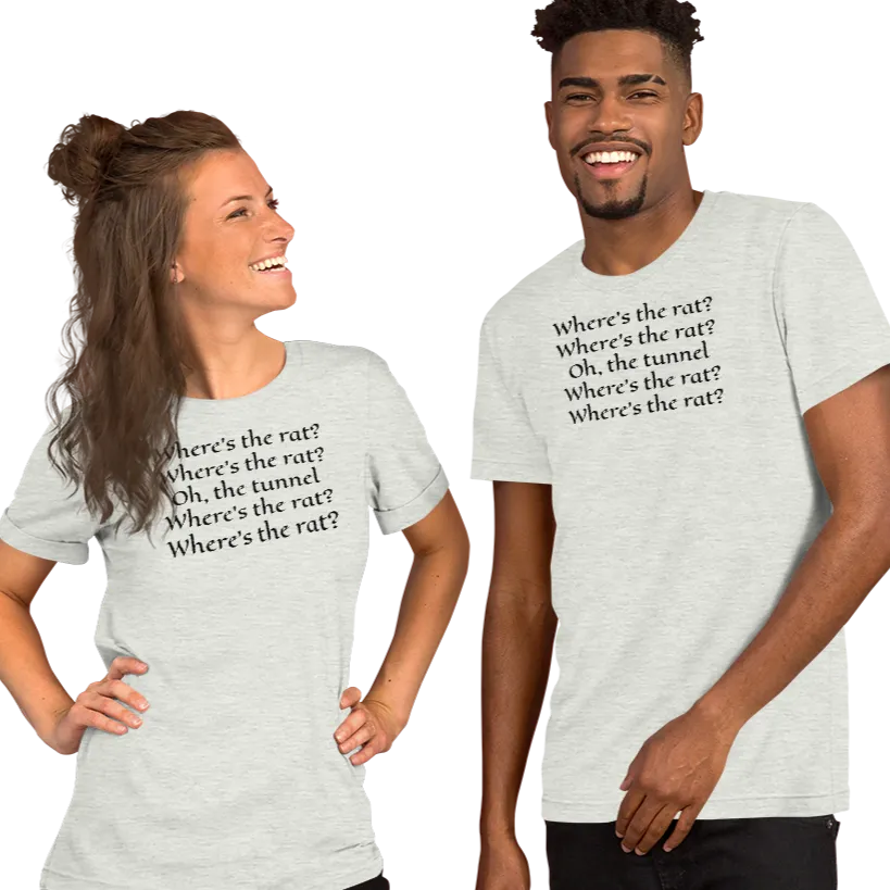 Where's The Rat Barn Hunt T-Shirts - Light