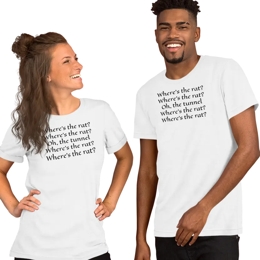 Where's The Rat Barn Hunt T-Shirts - Light