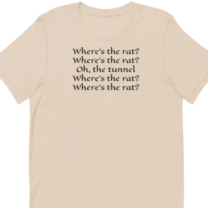 Where's The Rat Barn Hunt T-Shirts - Light