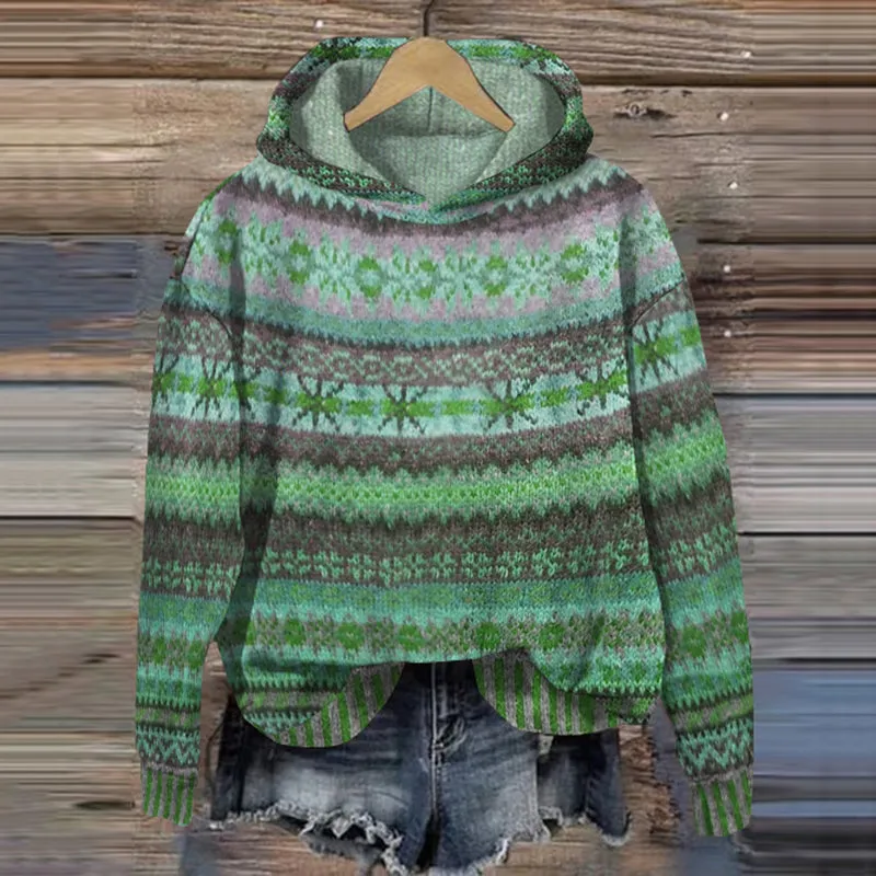 Women's knitted sweaters: colorful and cozy warm