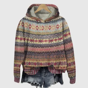 Women's knitted sweaters: colorful and cozy warm