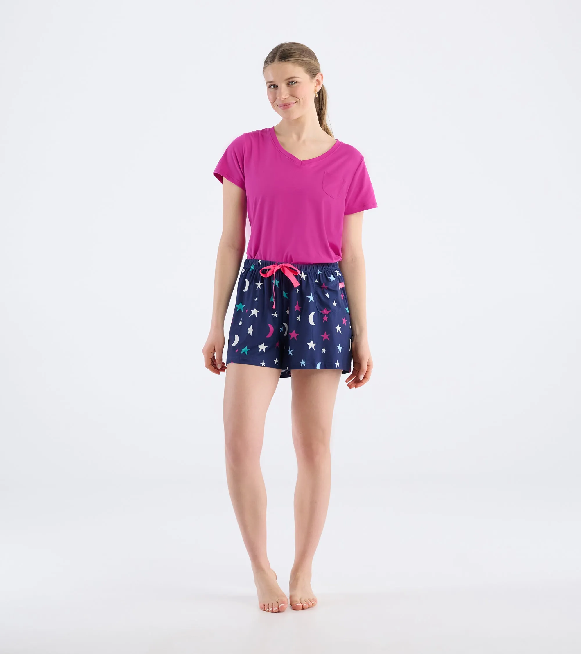 Women's Starry Night Pajama Shorts