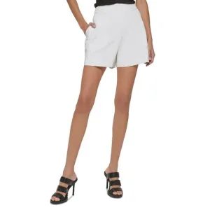 Women's Washed Faux Leather Shorts
