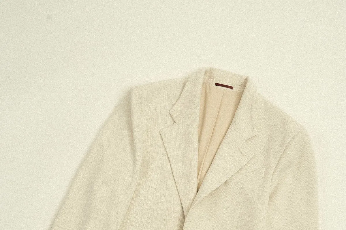 Wool Acetate Blend Suit Set